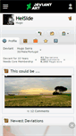 Mobile Screenshot of helside.deviantart.com