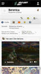 Mobile Screenshot of berenica.deviantart.com