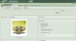 Desktop Screenshot of daydreamoz.deviantart.com