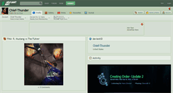 Desktop Screenshot of chief-thunder.deviantart.com