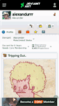 Mobile Screenshot of alexandurrr.deviantart.com
