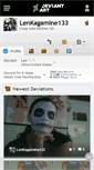 Mobile Screenshot of lenkagamine133.deviantart.com