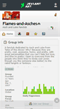 Mobile Screenshot of flames-and-asches.deviantart.com