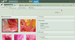 Desktop Screenshot of angeleyes5218.deviantart.com