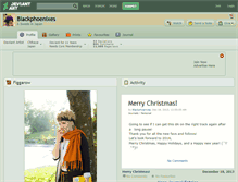Tablet Screenshot of blackphoenixes.deviantart.com