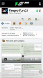 Mobile Screenshot of fanged-fury21.deviantart.com