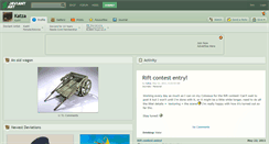 Desktop Screenshot of katza.deviantart.com