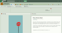 Desktop Screenshot of goldenspines.deviantart.com