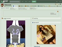 Tablet Screenshot of poke2cool.deviantart.com