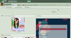 Desktop Screenshot of bonniemcbop.deviantart.com