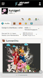 Mobile Screenshot of kynzgerl.deviantart.com