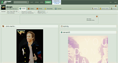 Desktop Screenshot of dongin.deviantart.com