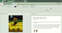 Desktop Screenshot of funkysockzlover.deviantart.com