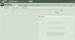 Desktop Screenshot of itzcindyrella.deviantart.com