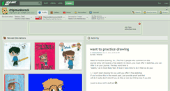 Desktop Screenshot of chipmunksrock.deviantart.com