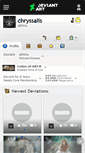 Mobile Screenshot of chryssalis.deviantart.com