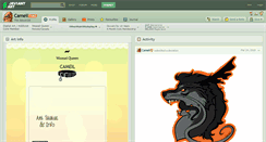 Desktop Screenshot of cameil.deviantart.com