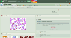 Desktop Screenshot of hell-princess.deviantart.com