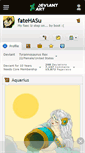 Mobile Screenshot of fatehasu.deviantart.com
