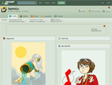 Tablet Screenshot of fatehasu.deviantart.com