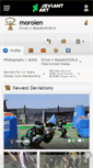 Mobile Screenshot of morolen.deviantart.com