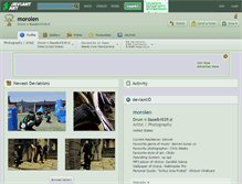 Tablet Screenshot of morolen.deviantart.com