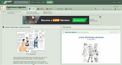 Desktop Screenshot of daphnesecretgarden.deviantart.com