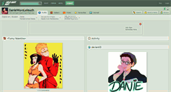 Desktop Screenshot of daniewuvslelouch.deviantart.com