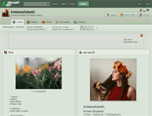 Tablet Screenshot of kristenelizbeth.deviantart.com