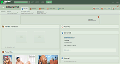 Desktop Screenshot of littleman951.deviantart.com