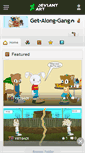 Mobile Screenshot of get-along-gang.deviantart.com