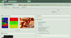 Desktop Screenshot of insane-jalapeno.deviantart.com