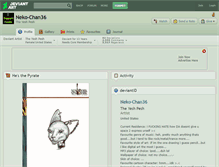 Tablet Screenshot of neko-chan36.deviantart.com