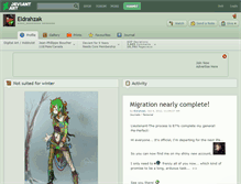 Tablet Screenshot of eldrahzak.deviantart.com
