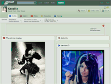 Tablet Screenshot of kawaii-x.deviantart.com