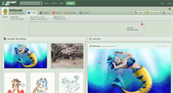 Desktop Screenshot of netsenshi.deviantart.com