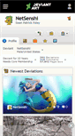 Mobile Screenshot of netsenshi.deviantart.com