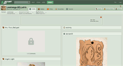 Desktop Screenshot of lesstrange-bellatrix.deviantart.com