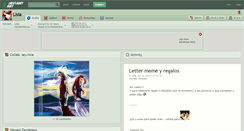 Desktop Screenshot of lisla.deviantart.com