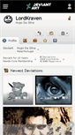 Mobile Screenshot of lordkraven.deviantart.com