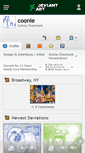 Mobile Screenshot of coonie.deviantart.com