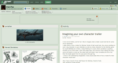 Desktop Screenshot of iron-fox.deviantart.com