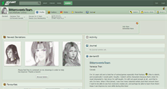 Desktop Screenshot of bittersweetxtears.deviantart.com