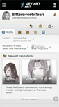 Mobile Screenshot of bittersweetxtears.deviantart.com