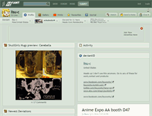 Tablet Screenshot of lisu-c.deviantart.com