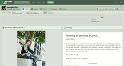 Desktop Screenshot of memphiston.deviantart.com