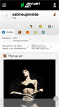 Mobile Screenshot of eatmeupinside.deviantart.com