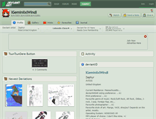 Tablet Screenshot of lgeminilxlwindl.deviantart.com
