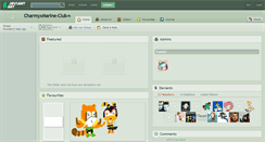 Desktop Screenshot of charmyxmarine-club.deviantart.com