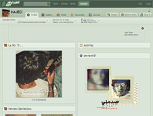 Tablet Screenshot of hajeci.deviantart.com